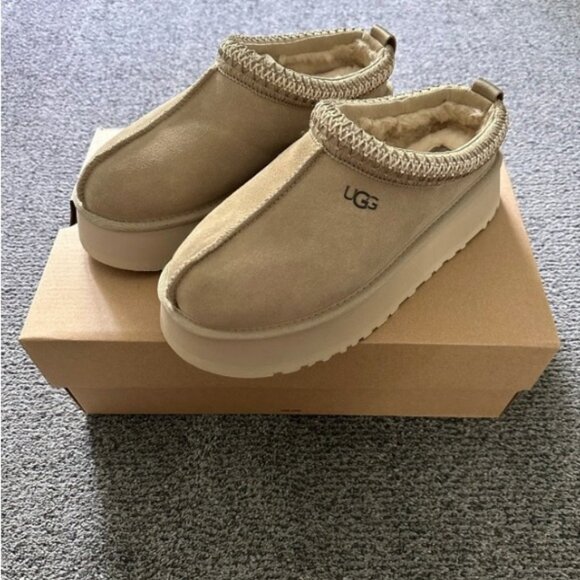 New UGG Tazz Mustard Seed Sandals Women Slipper - Picture 2 of 6